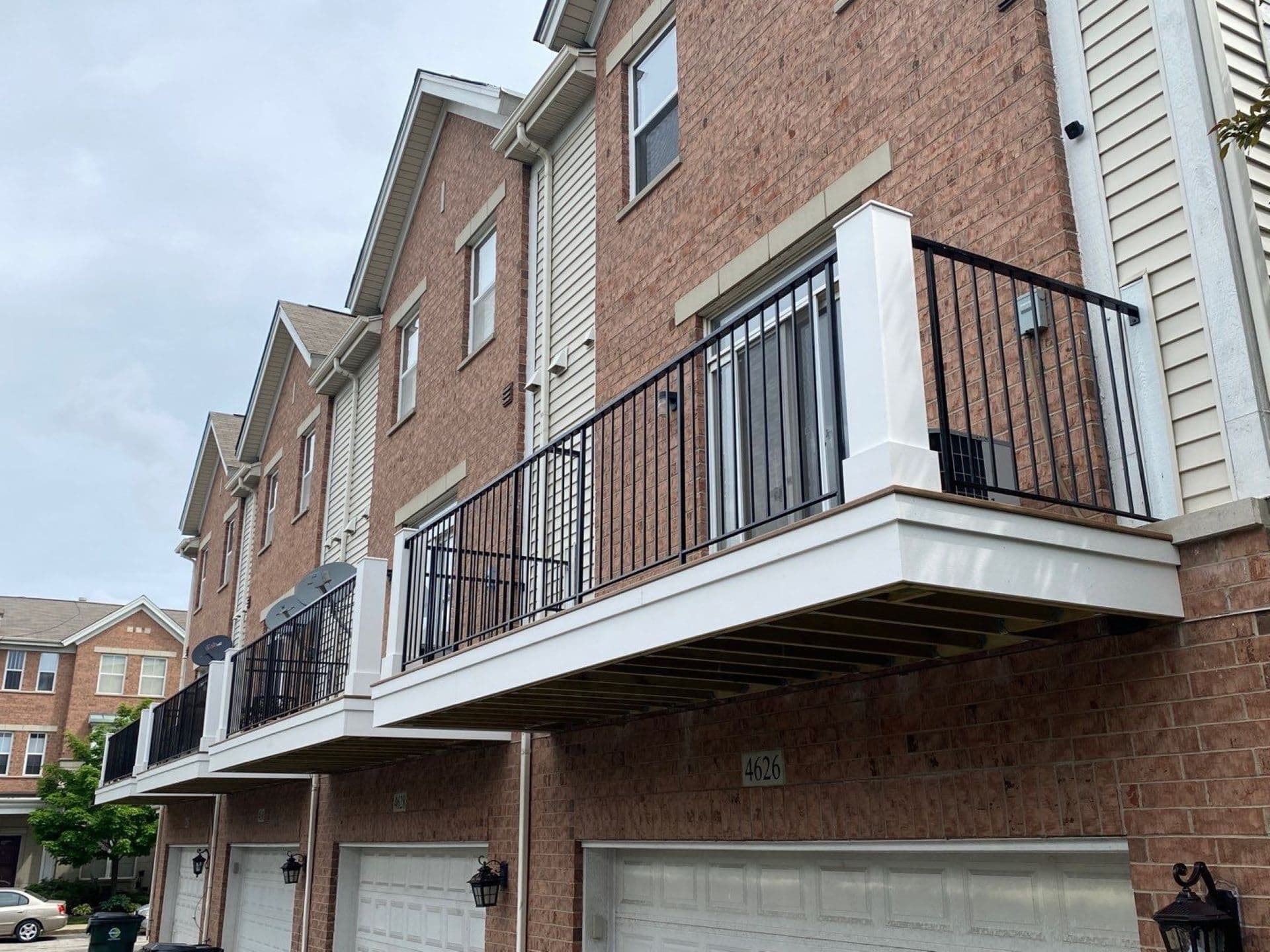 multi family balconies